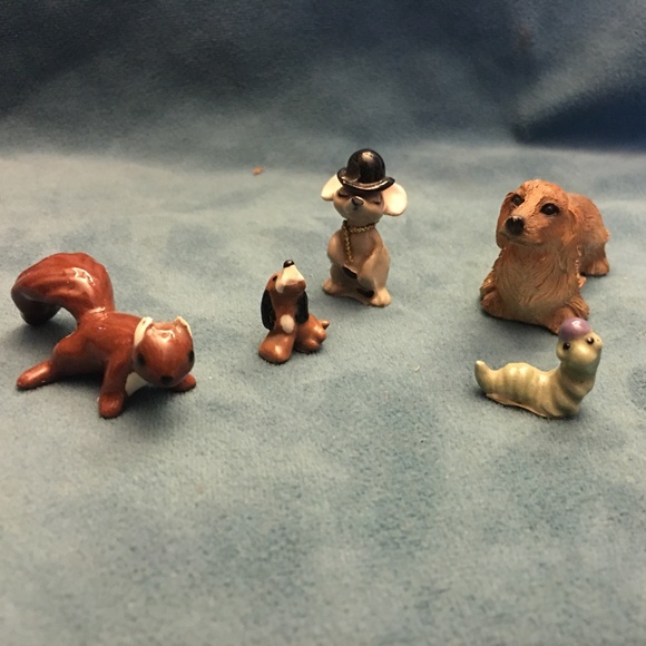 Ceramic mini animals figurines - Picture 1 of 7